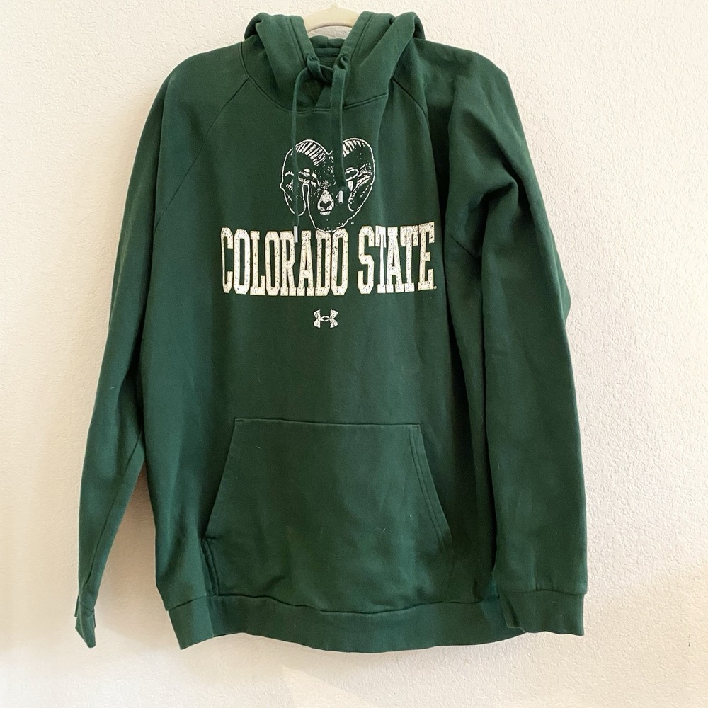 Under Armour COLORADO STATE UNIVERSITY Football Hoodie Mens 2XL